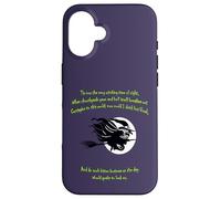 Tis Now The Witching Time Of Night Shakespeare Quote Green Case for iPhone 16
