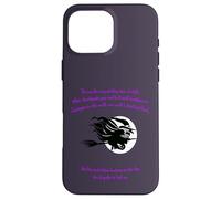 Tis Now The Witching Time Of Night Shakespeare Quote Green Case for iPhone 16 Pro Max