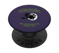 Tis Now The Witching Time Of Night Shakespeare Quote Green PopSockets Adhesive PopGrip