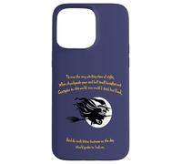 Tis Now The Witching Time Of Night Shakespeare Quote Yellow Case for iPhone 15 Pro Max