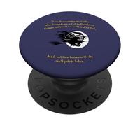 Tis Now The Witching Time Of Night Shakespeare Quote Yellow PopSockets Adhesive PopGrip