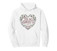 Tis So Sweet To Trust In Jesus Strawberry Heart Christian Pullover Hoodie