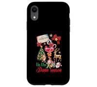 Tis The Damn Season Santa Reindeer Elf Cocktail Christmas Case for iPhone XR