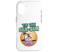 Tis the sea sun Case for iPhone 16