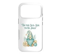 Tis The Sea-Sun Christmas Gnome Case for iPhone 17 Pro