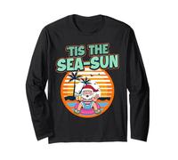 Tis The sea Sun Long Sleeve T-Shirt