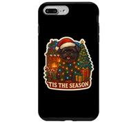 Tis The Season Affenpinscher Dog Merry Christmas Mom Dad Fun Case for iPhone 7 Plus/8 Plus