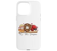Tis The Season Baseball Game - Eat Sleep Baseball Repeat Case for iPhone 15 Pro Max