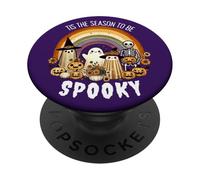 Tis the Season Be Spooky Season Halloween In My Spooky Era PopSockets Adhesive PopGrip