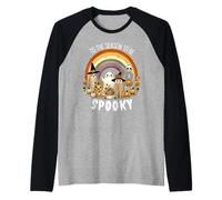 Tis The Season Be Spooky Season Halloween in My Spooky Era Raglan Baseball Tee