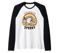 Tis The Season Be Spooky Season Halloween in My Spooky Era Raglan Baseball Tee