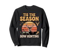 Tis The Season Bow Hunting Archery Deer Hunter Sweatshirt