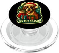 Tis The Season Boxer Dog Merry Christmas Tree Mom Dad Parent PopSockets PopGrip for MagSafe