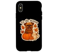 Tis The Season Brussels Griffon Dog Fall Autumn Pumpkin Cute Case for iPhone X/XS
