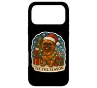 Tis The Season Brussels Griffon Dog Merry Christmas Mom Dad Case for iPhone 17 Pro Max