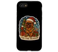 Tis The Season Brussels Griffon Dog Merry Christmas Mom Dad Case for iPhone SE (2020) / 7/8