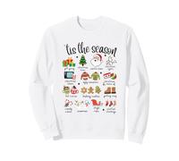 Tis The Season Christmas Santa Gingerbread Cookie Xmas Stuff Sweatshirt