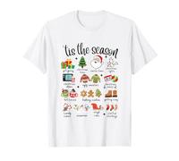 Tis The Season Christmas Santa Gingerbread Cookie Xmas Stuff T-Shirt