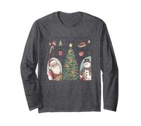 Tis The Season Christmas Tree Baking Cookies Long Sleeve T-Shirt