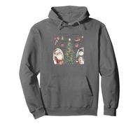 Tis The Season Christmas Tree Baking Cookies Pullover Hoodie