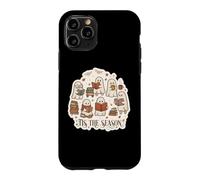 Tis The Season Cute Ghost Book Readers Fall Autumn Bookish Case for iPhone 11 Pro