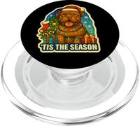 Tis The Season Dogue de Bordeaux Dog Merry Christmas Mom Dad PopSockets PopGrip for MagSafe