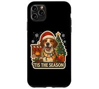 Tis The Season English Foxhound Dog Merry Christmas Mom Dad Case for iPhone 11 Pro Max