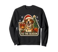 Tis The Season English Foxhound Dog Merry Christmas Mom Dad Sweatshirt