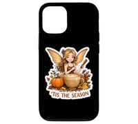 Tis The Season Fairy Fall Autumn Womens Pumpkin Spice Coffee Case for iPhone 12/12 Pro