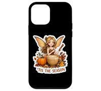 Tis The Season Fairy Fall Autumn Womens Pumpkin Spice Coffee Case for iPhone 12 mini