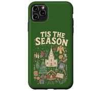 Tis the Season Faith and Temple Christmas Design Case for iPhone 11 Pro Max