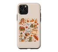 Tis The Season Fall Cozy Reading Weather Autumn Collage Case for iPhone 11 Pro