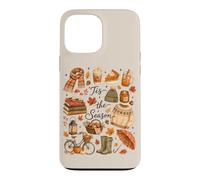 Tis The Season Fall Cozy Reading Weather Autumn Collage Case for iPhone 13 Pro Max