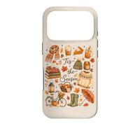 Tis The Season Fall Cozy Reading Weather Autumn Collage Case for iPhone 17 Pro
