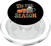 Tis the Season Fall Football Lover Design Gift Men Women PopSockets PopGrip for MagSafe