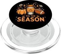 Tis the Season Fall Football Lover Design Gift Men Women PopSockets PopGrip for MagSafe