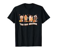 Tis The Season Fall Thanksgiving Autumn Vibes Design Rustic T-Shirt