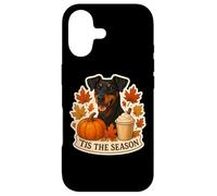Tis The Season German Pinscher Dog Fall Autumn Pumpkin Spice Case for iPhone 17
