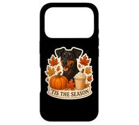 Tis The Season German Pinscher Dog Fall Autumn Pumpkin Spice Case for iPhone 17 Pro