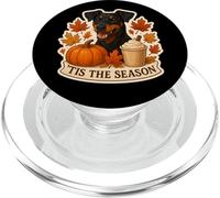 Tis The Season German Pinscher Dog Fall Autumn Pumpkin Spice PopSockets PopGrip for MagSafe