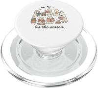 Tis The Season Ghost Readers Cute Halloween Bookish PopSockets PopGrip for MagSafe