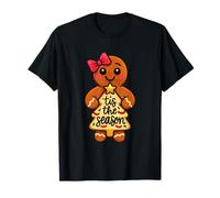 Tis The Season Gingerbread Christmas Cookie Matching Family T-Shirt
