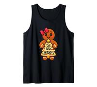 Tis The Season Gingerbread Christmas Cookie Matching Family Tank Top