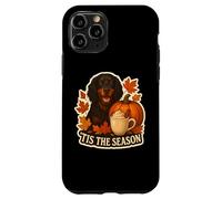 Tis The Season Gordon Setter Dog Fall Autumn Pumpkin Spice Case for iPhone 11 Pro