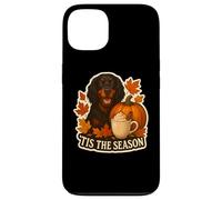 Tis The Season Gordon Setter Dog Fall Autumn Pumpkin Spice Case for iPhone 13