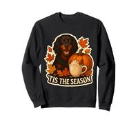 Tis The Season Gordon Setter Dog Fall Autumn Pumpkin Spice Sweatshirt