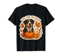 Tis The Season Great Swiss Mountain Dog Fall Autumn Pumpkin T-Shirt