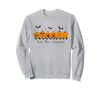 Tis The Season Halloween Pumpkin Spooky Vibes Fall Autumn Sweatshirt