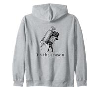 Tis The Season Holiday Vaccination Zip Hoodie