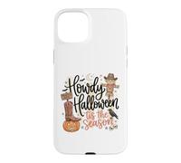 Tis The Season Howdy Halloween Spooky Pumpkin Fall October Case for iPhone 15 Plus